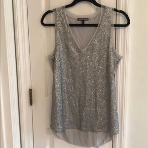 Cable & Gauge sequin tank, Size M